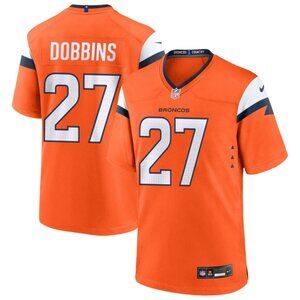 Mens Youths Kids Womens JK Dobbins Orange Stitched Jersey